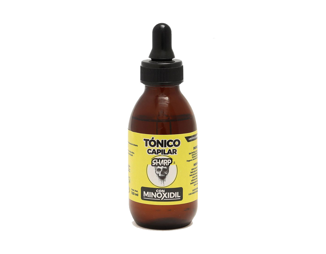 TONICO CAPILAR C/MINOXIDIL SHARP 120ML SH00230