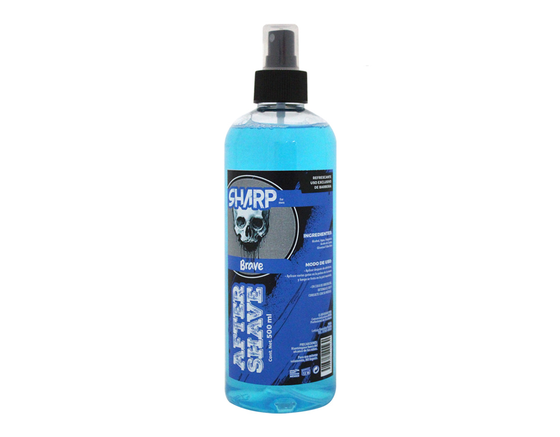 LOCION AFTER SHAVE BRAVE SHARP 500ML SH00205
