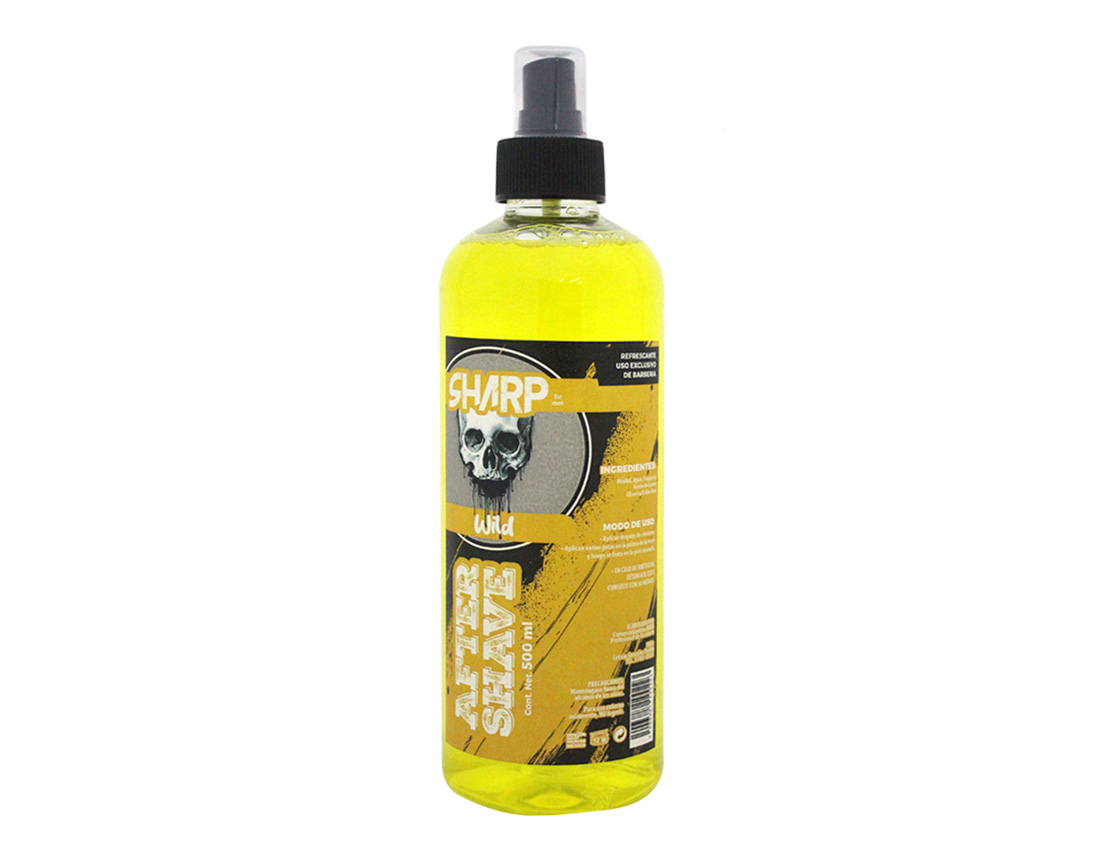 LOCION AFTER SHAVE WILD SHARP 500ML SH00271