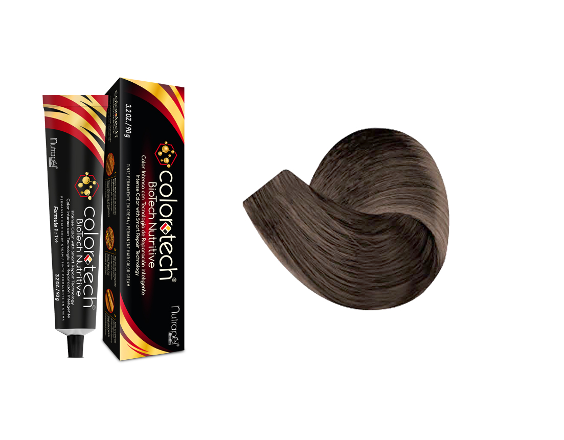 COLOR TECH 5.13 C.CLARO CENIZO DORADO CACAO 90G