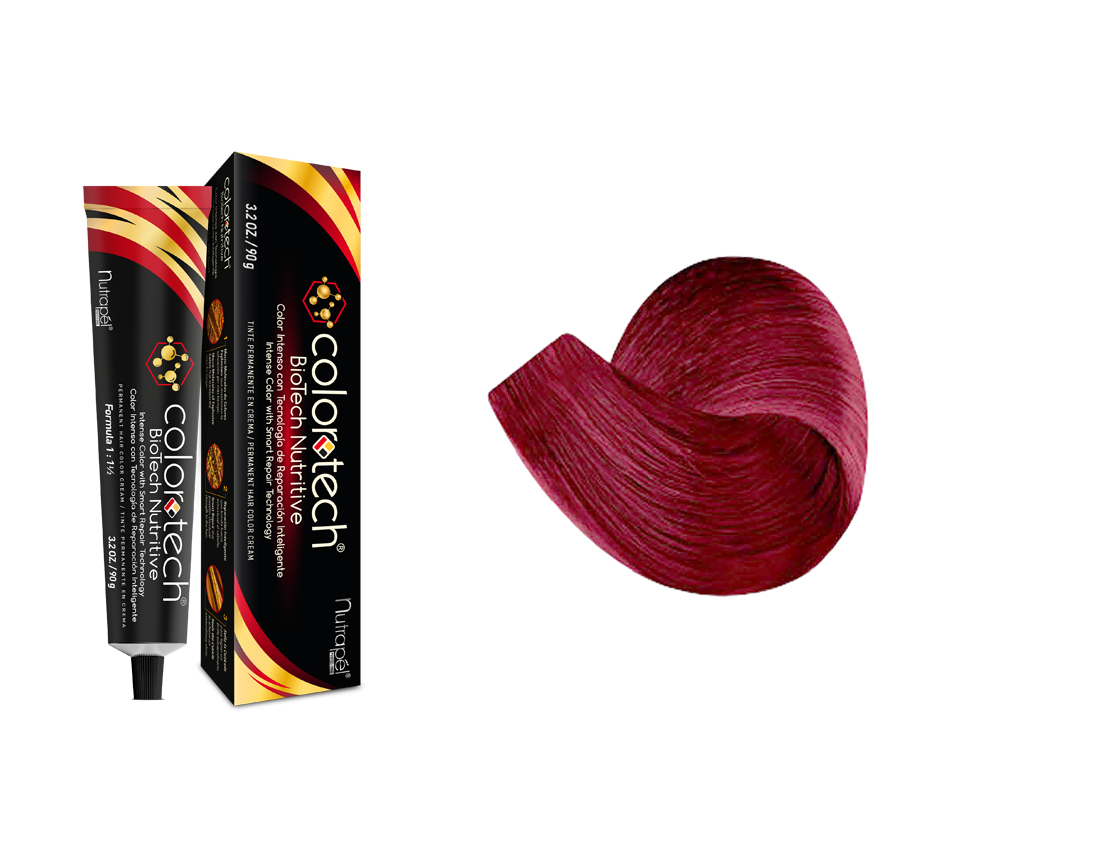 COLOR TECH 8.6 RUBIO CLARO ROJIZO CEREZA 90G