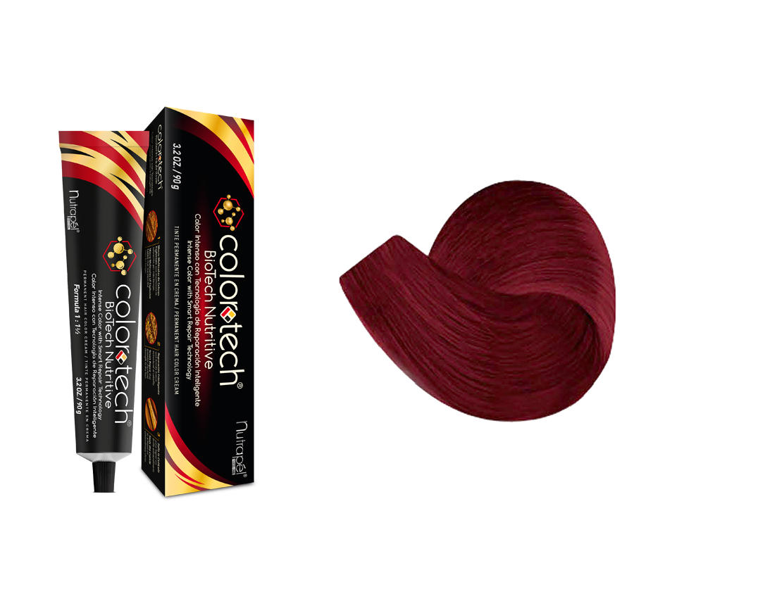 COLOR TECH RECARGADO .665 ROJO INTENSO CAOBA 90G