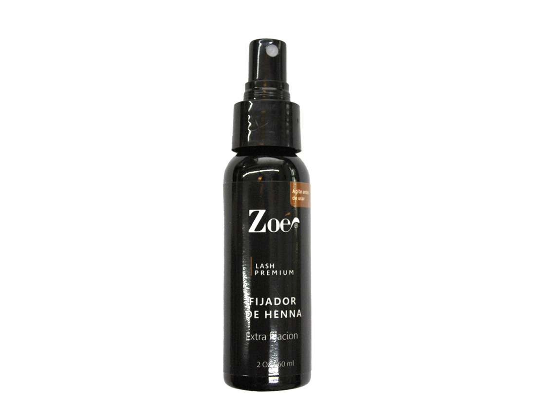 FIJADOR DE HENNA EXTRA FIJACION ZOE 60 ML