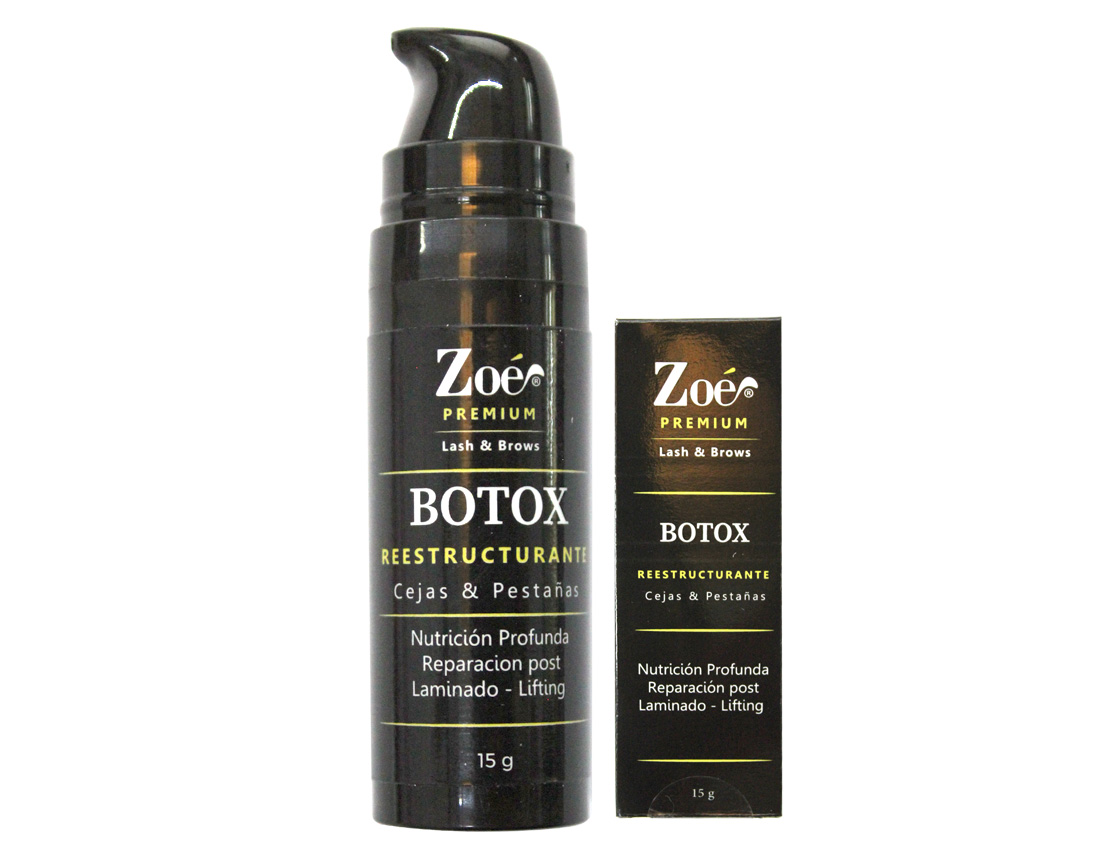 BOTOX REESTRUCTURANTE CEJAS Y PESTAÑAS ZOE 15GR