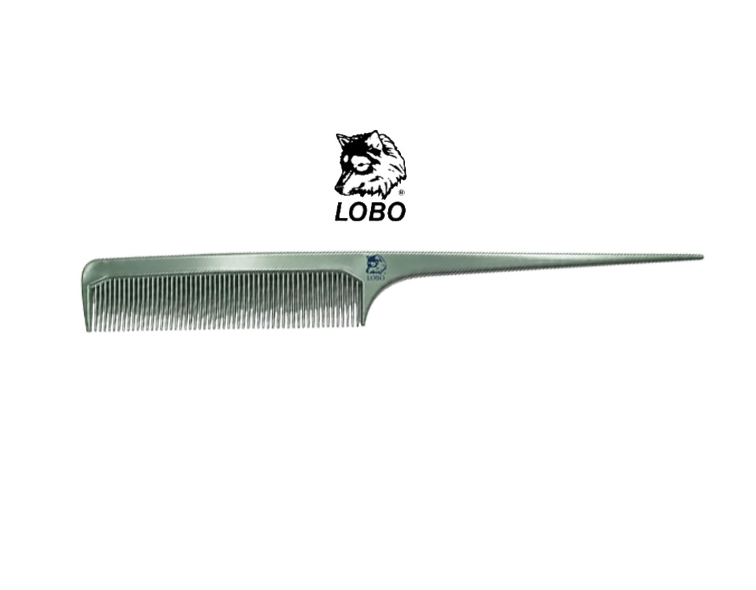 PEINE COLITA OLIVA PASTEL LOBO PE-745
