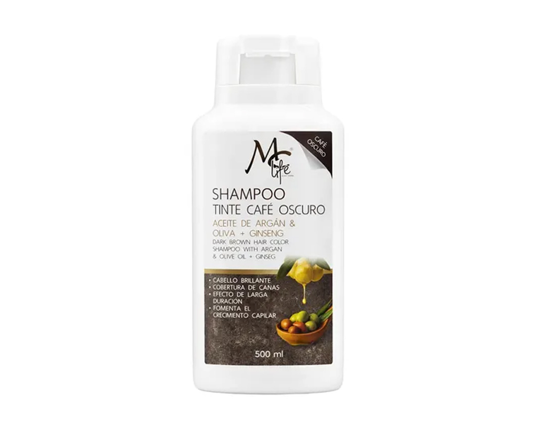 MC LIFE SHAMPOO TINTE CAFE OBSCURO 500ML