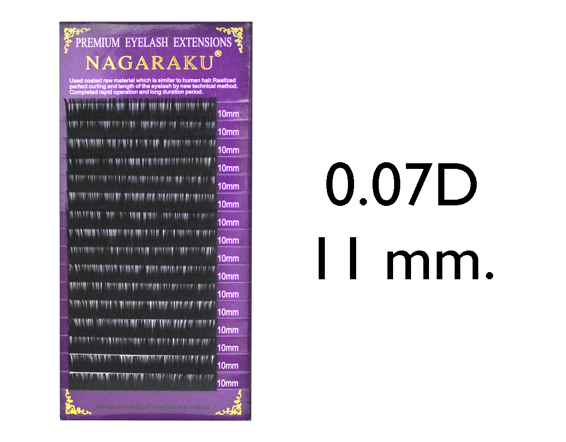 PESTAÑA NAGARAKU 0.07D 11 MM
