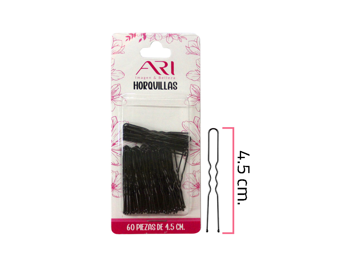 HORQUILLA 4.5CM BLISTER C/60 PZ  ARI AC6931-5F