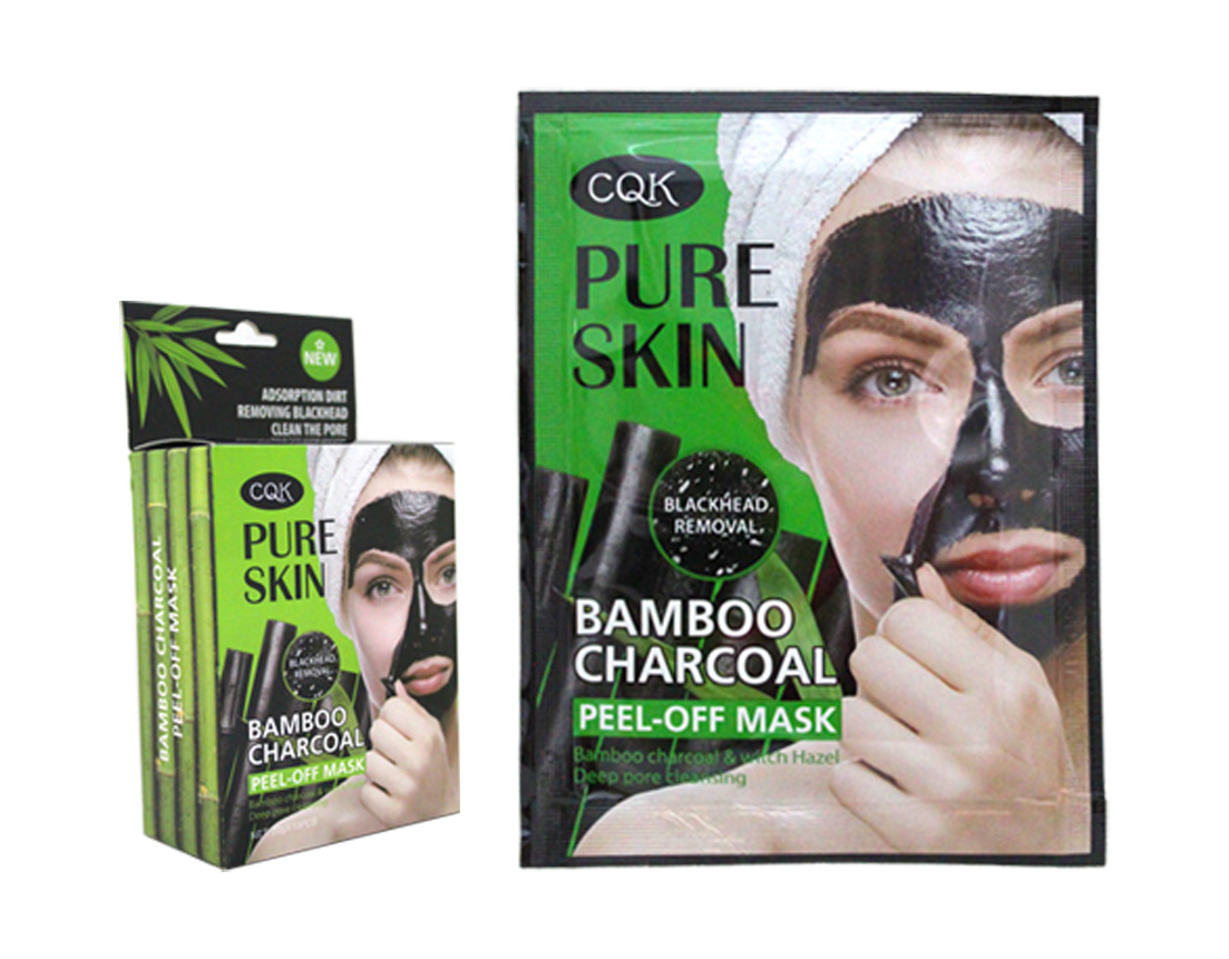 MASCARILLA PEEL-OFF D/BAMBOO C/10 SOBRES CQK 1325