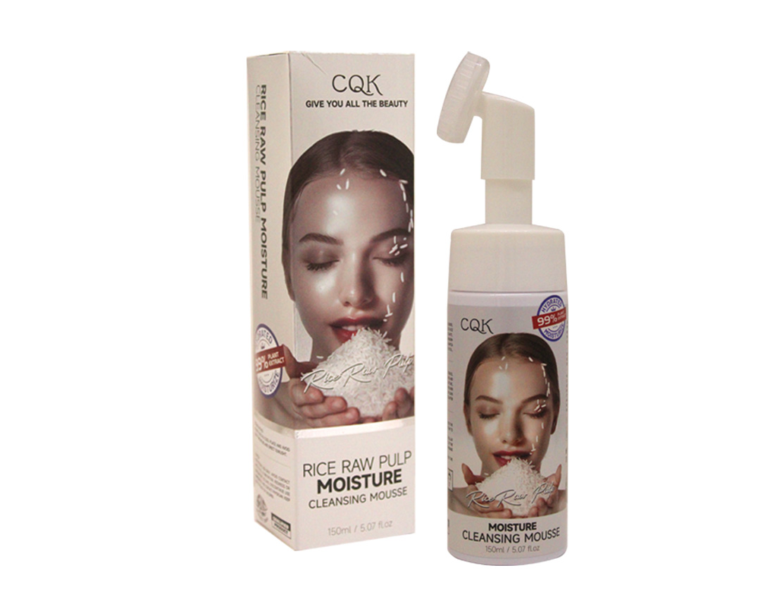 ESPUMA LIMPIADORA FACIAL DE ARROZ CQK-2759