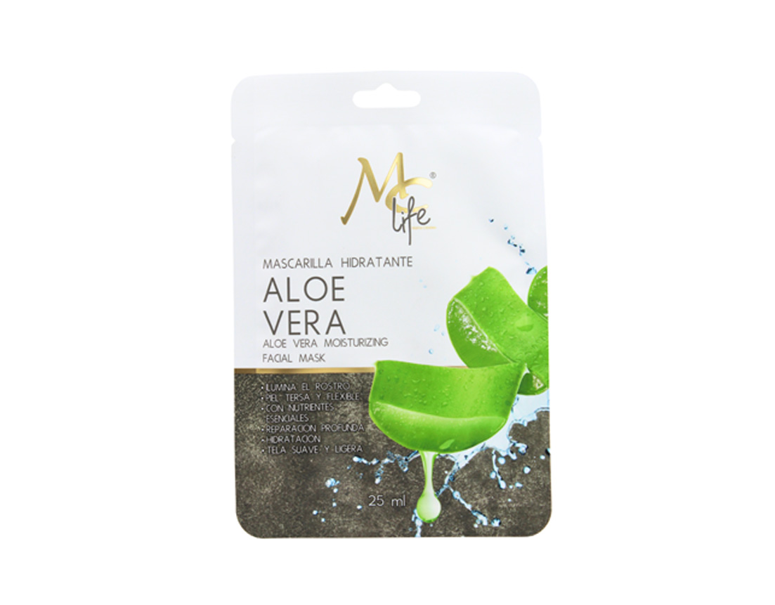 MC LIFE MASCARILLA FACIAL ALOE VERA 25ML
