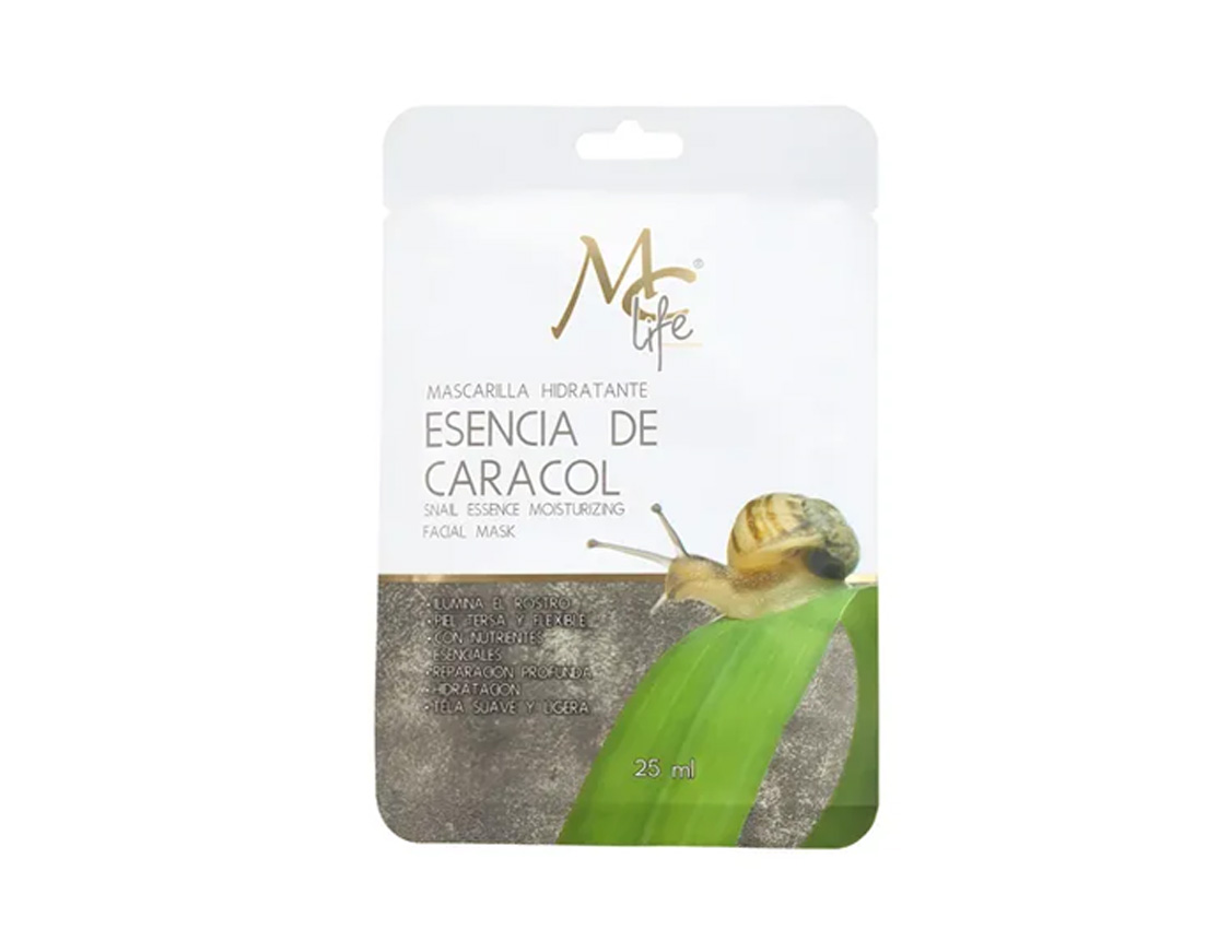 MC LIFE MASCARILLA FACIAL ESENCIA DE CARACOL 25ML